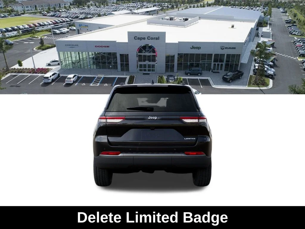 New 2026 Diamond Black Crystal Pearl-Coat Exterior Paint Jeep Limited image 7