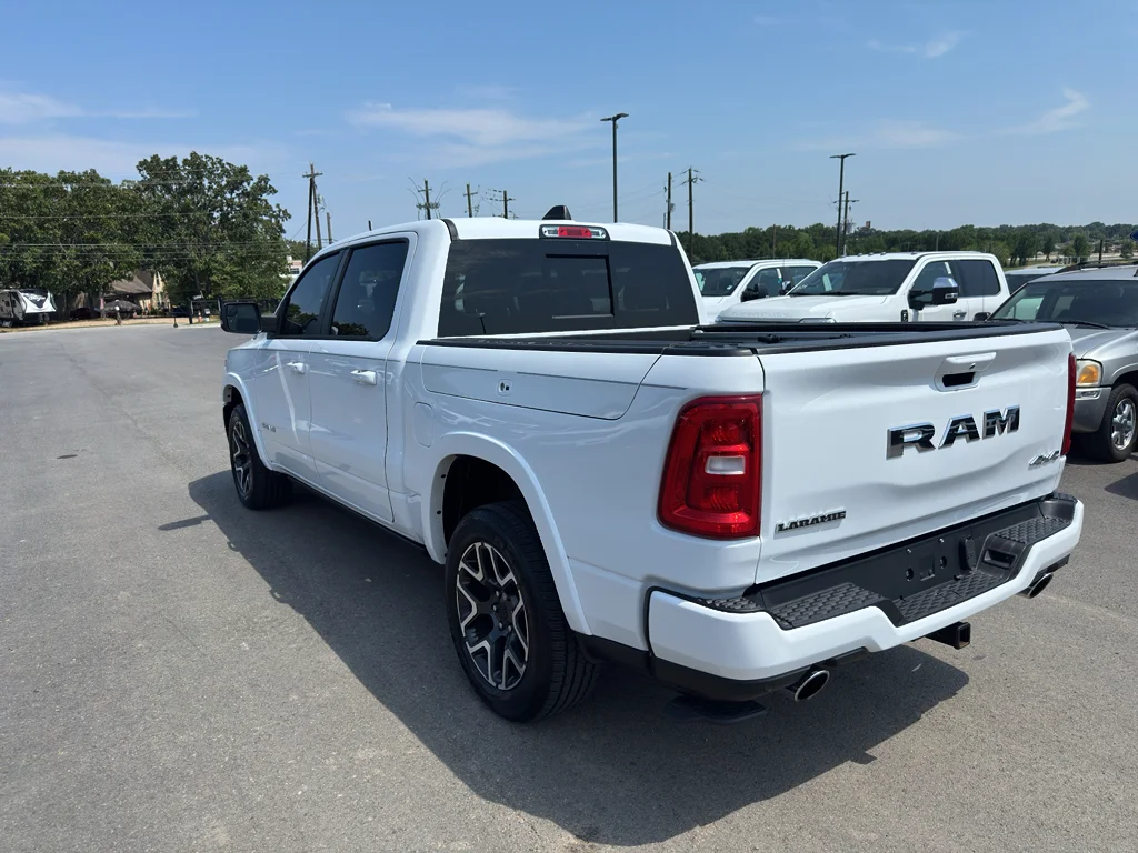 Used 2025 Bright White Clearcoat Ram Laramie image 7