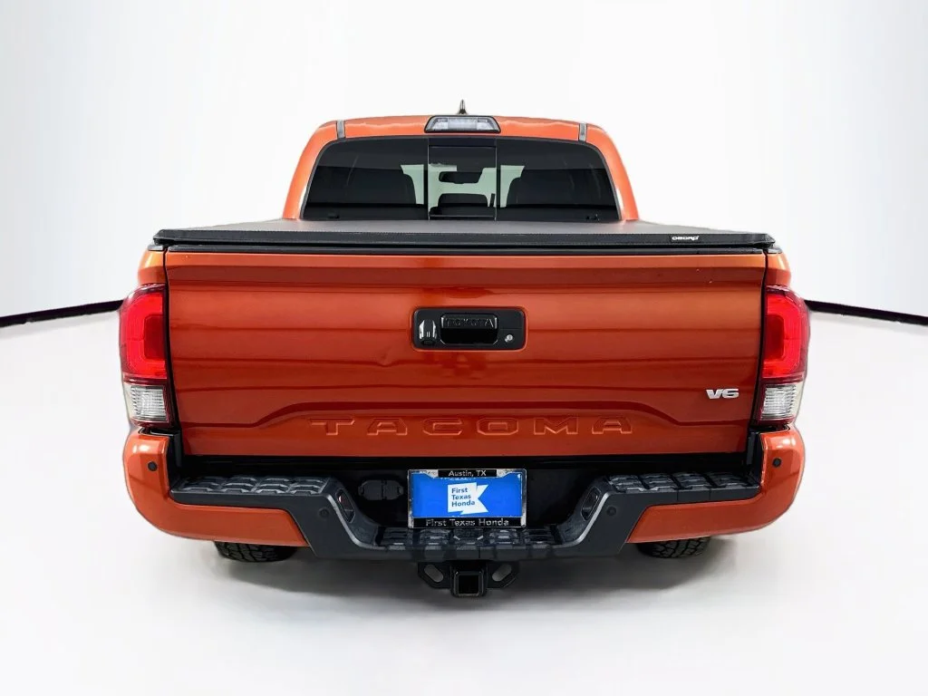 Used 2018 Inferno Red Toyota TRD Off-Road image 6