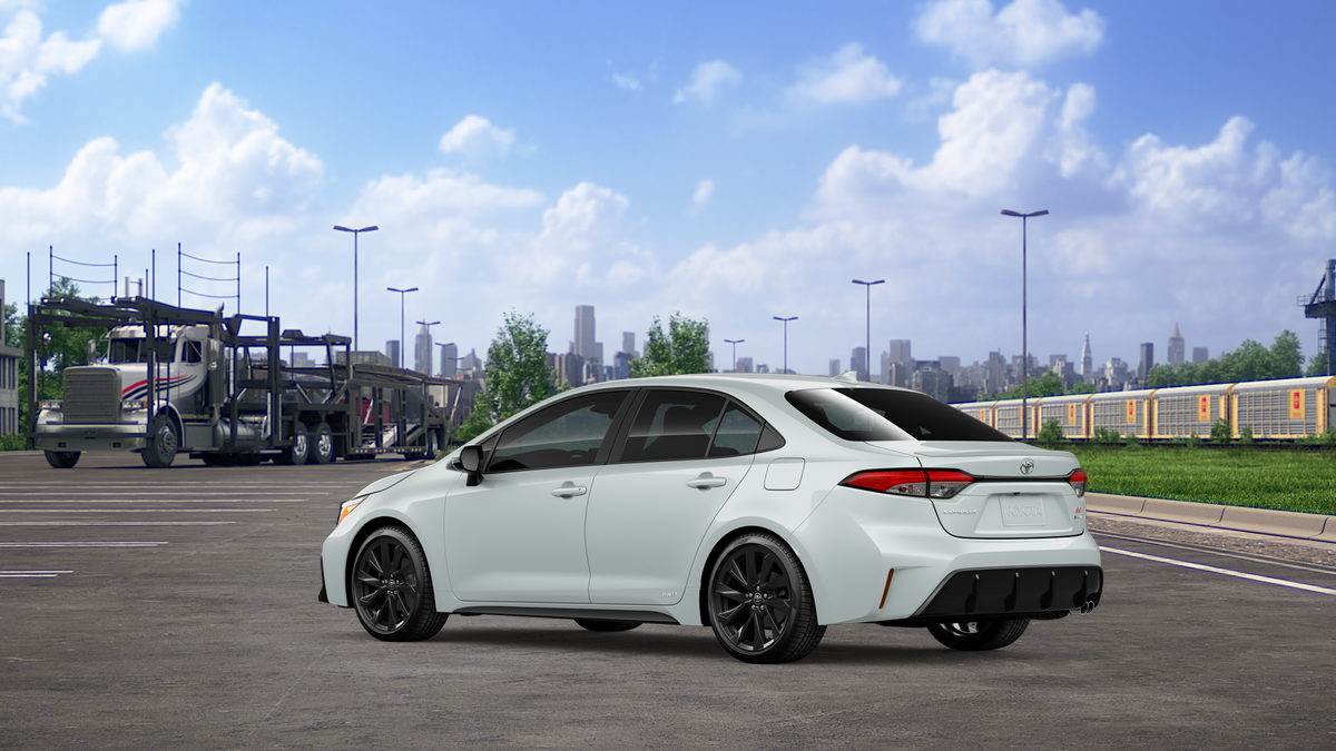 New 2026 Wind Chill Pearl Toyota Hybrid SE image 6