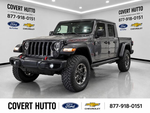 Used 2021 Gray Jeep Rubicon image 1