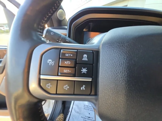 Certified Used 2024 White Metallic Ford Lariat image 20