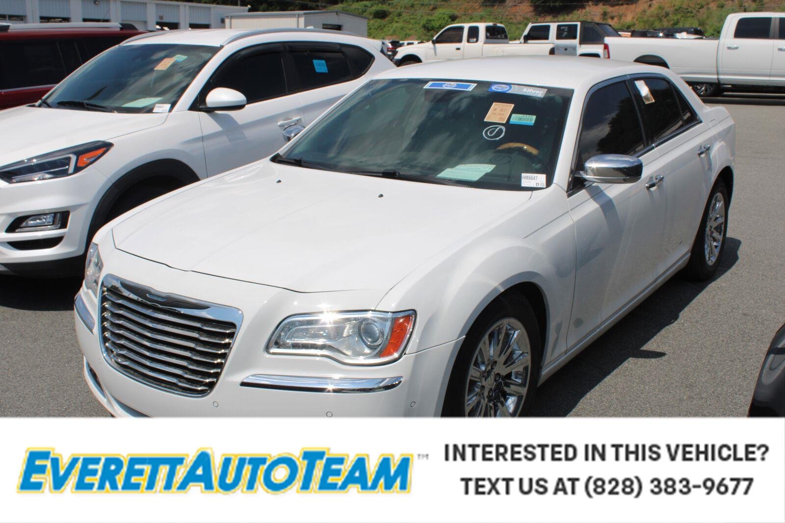 Used 2014 Bright White Clearcoat Chrysler 300C image 1