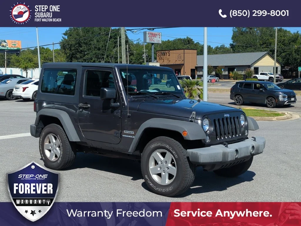 Used 2016 Gray Jeep Sport image 9