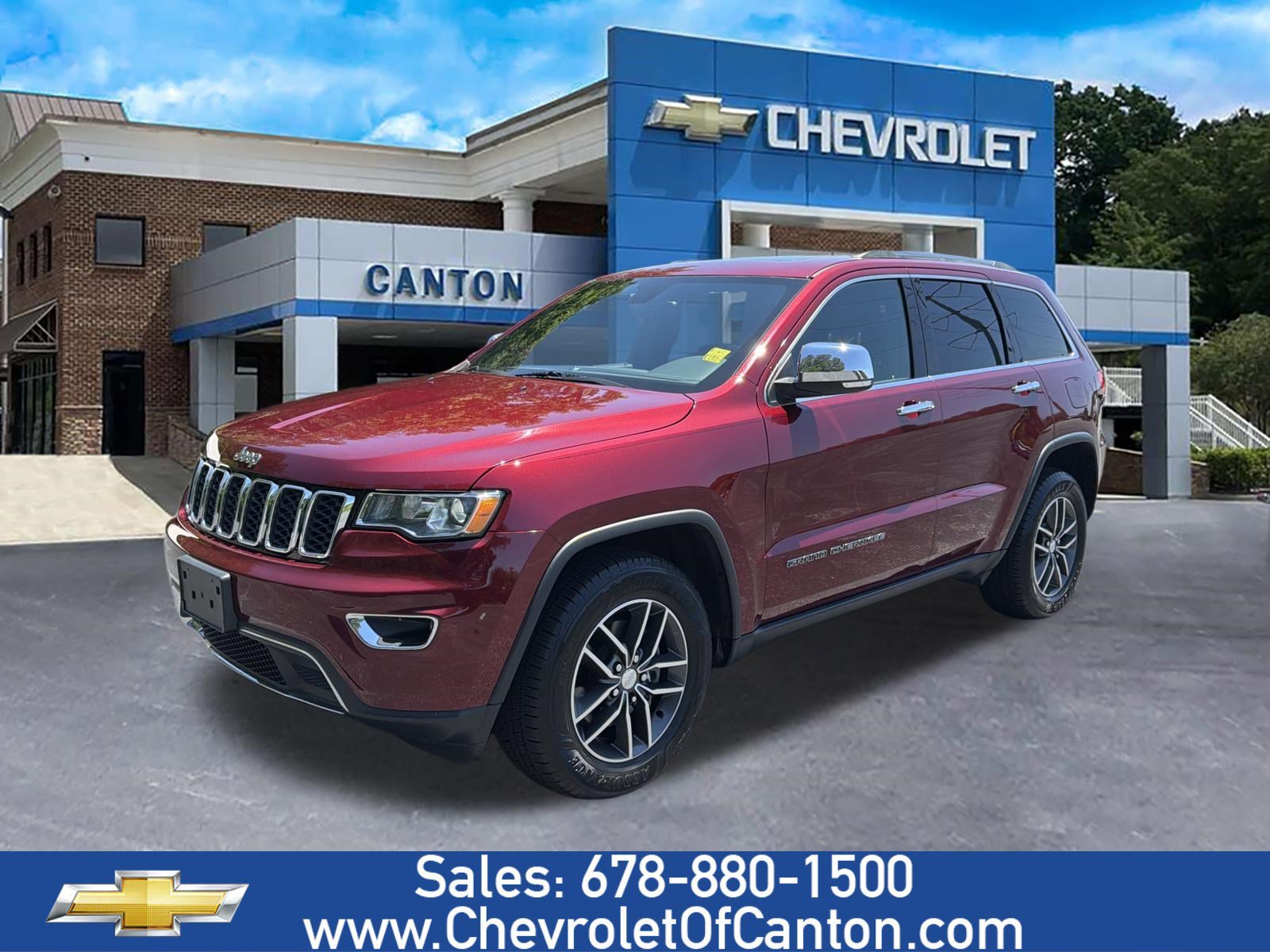 Used 2018 Velvet Red Pearlc Jeep Limited image 1