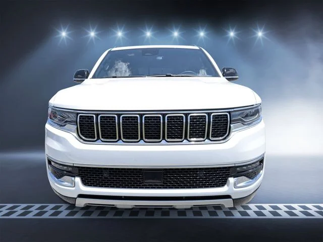 Used 2024 Bright White Clearcoat Jeep Series II image 8