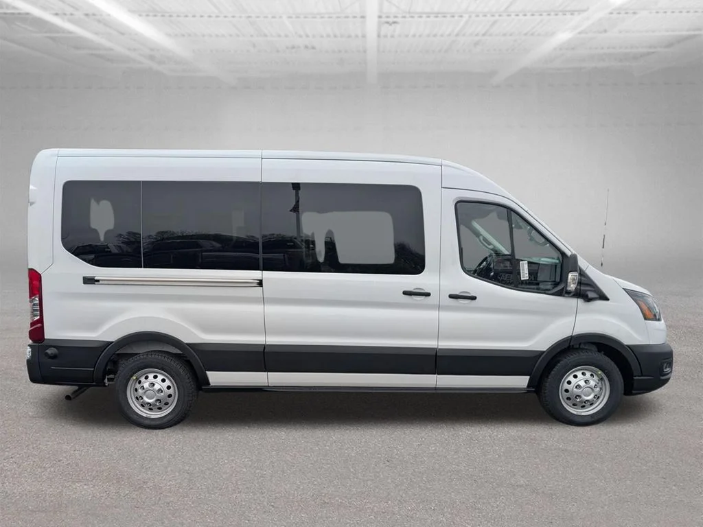 New 2026 Oxford White Ford Passenger Van XL image 12