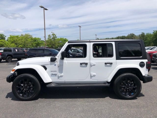 Used 2023 White Jeep Sahara 4xe image 6