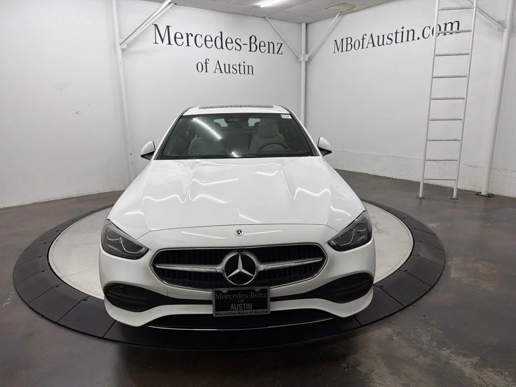 Certified Used 2024 White Mercedes-Benz C 300 image 2