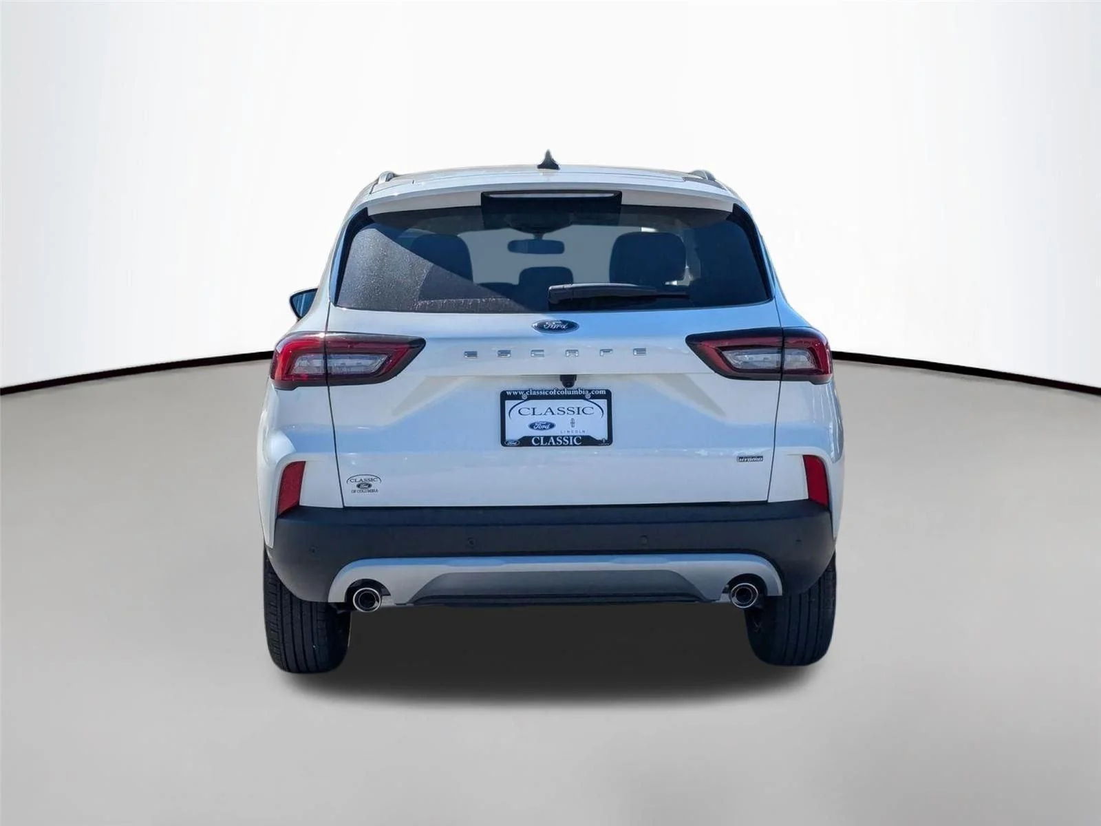 Used 2024 Star White Metallic Tri-Coat Ford PHEV image 12
