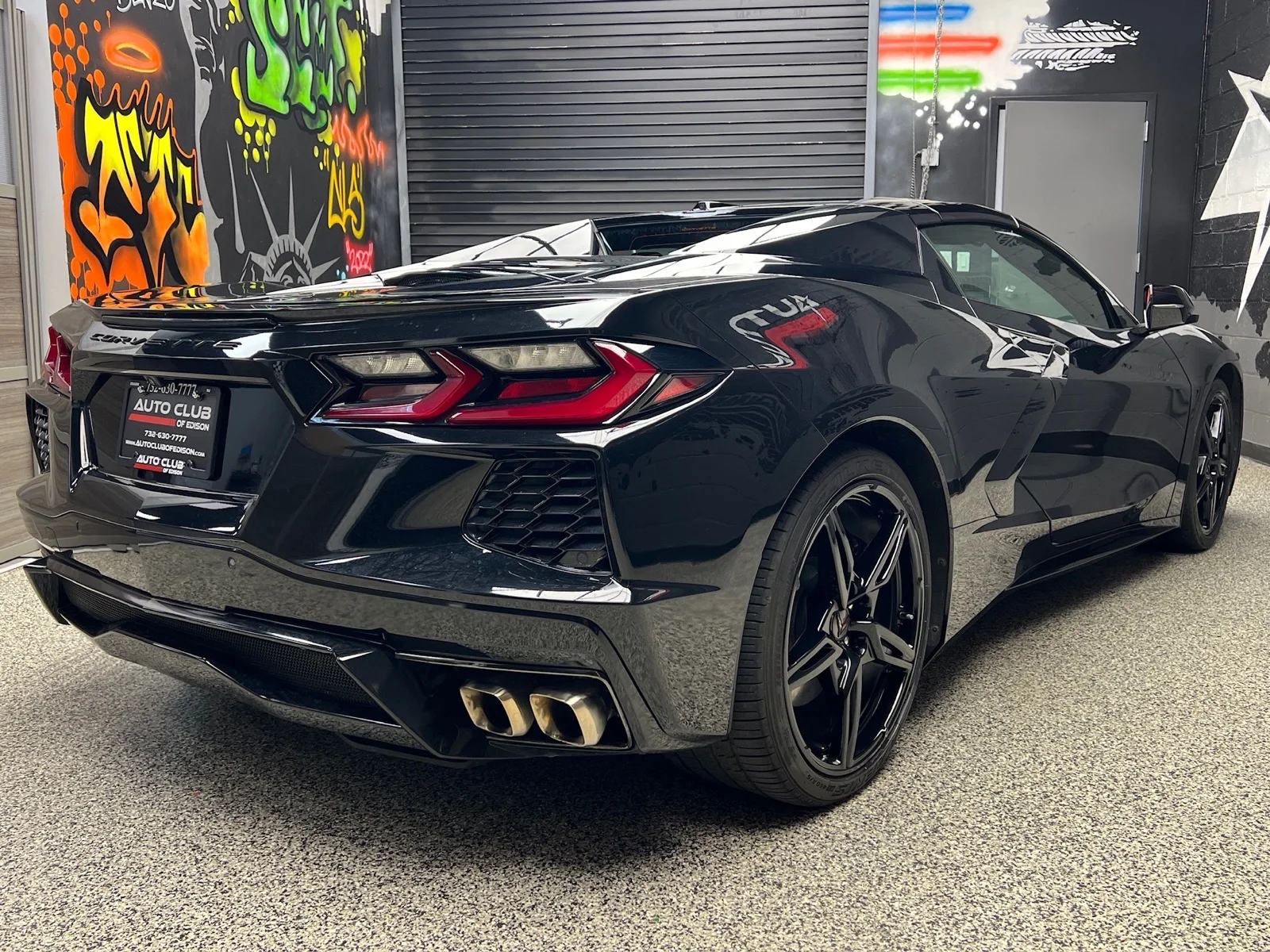 Used 2025 Black (gba) Chevrolet Stingray image 12