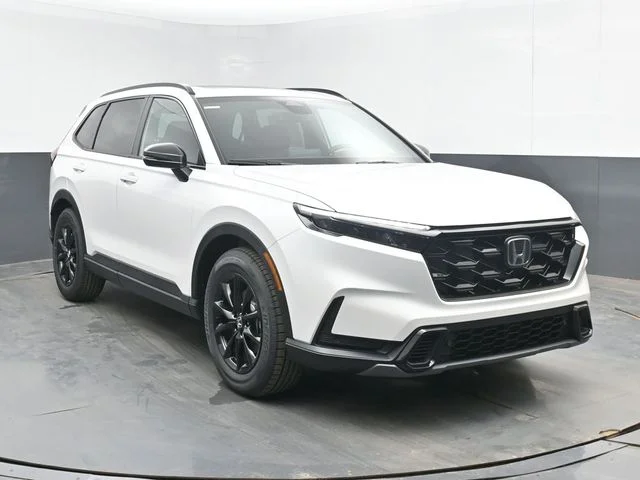 New 2026 Platinum White Pearl Honda 2WD Sport-L Hybrid image 5