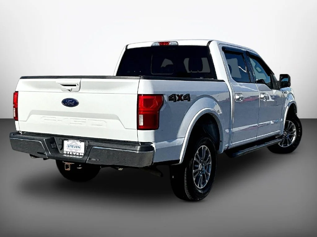 Used 2020 Oxford White Ford Lariat image 6