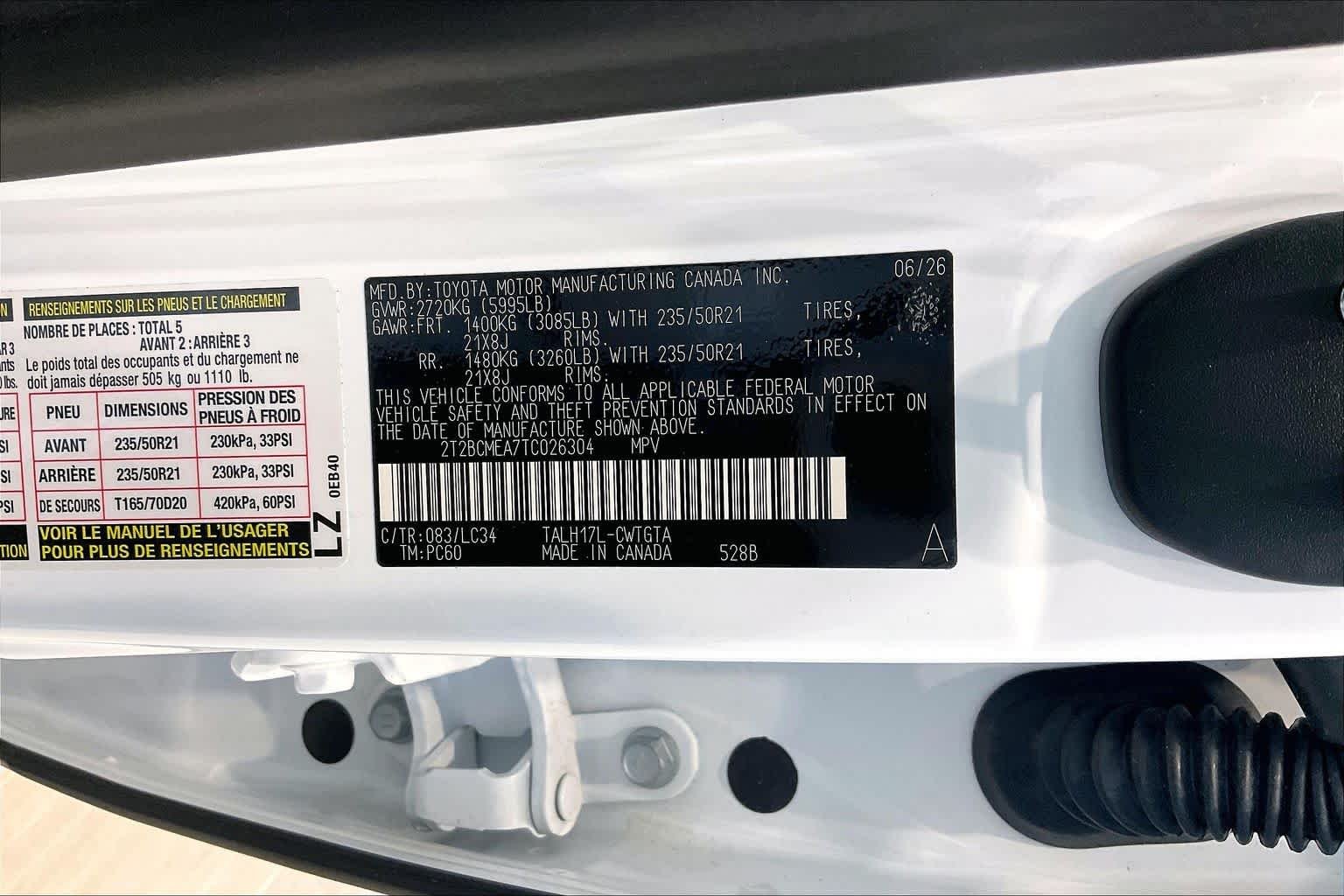 New 2026 Ultra White Lexus F SPORT PERFORMANCE AWD image 17