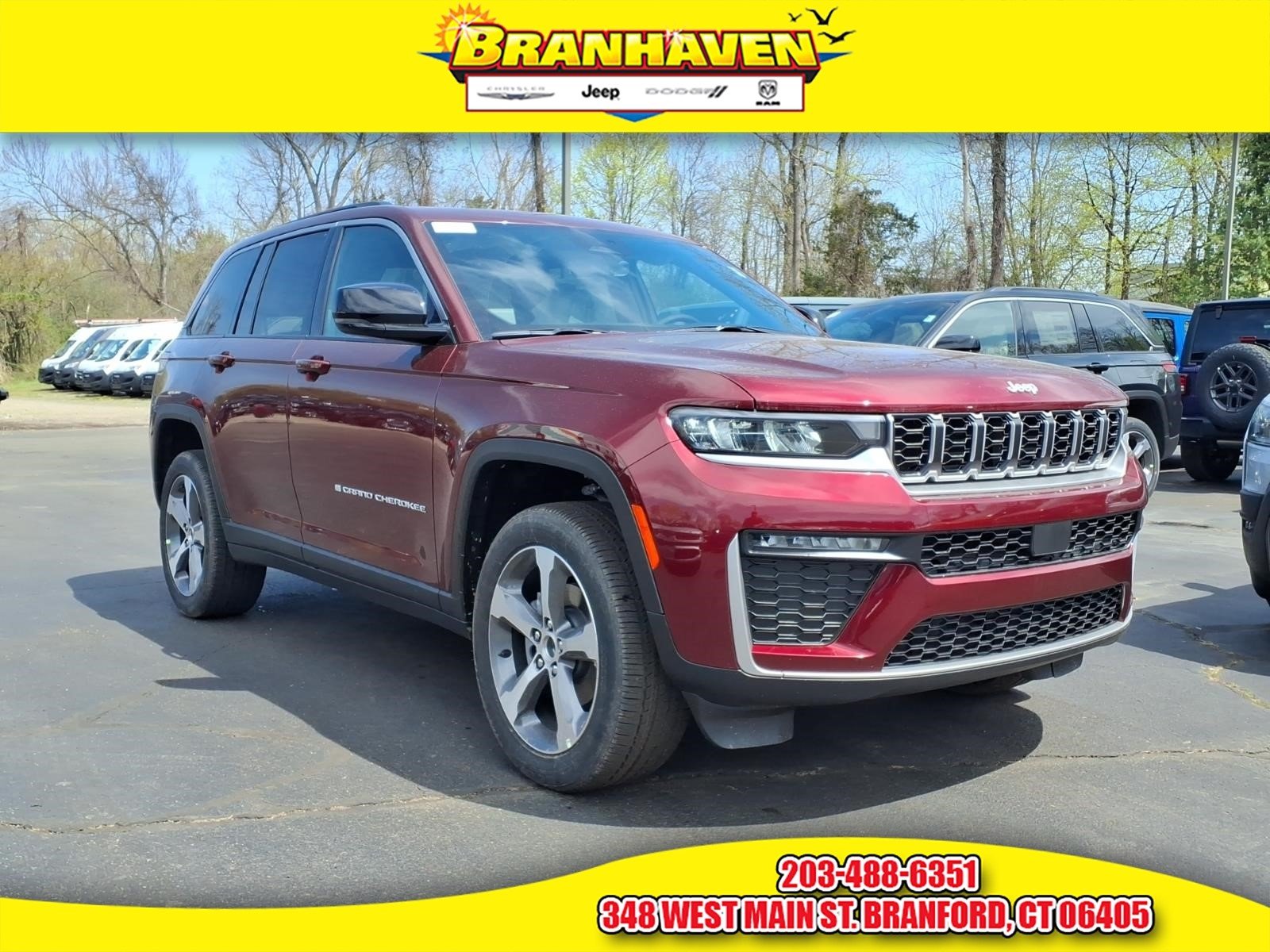New 2026 Velvet Red Pearl-Coat Exterior Paint Jeep Limited image 1