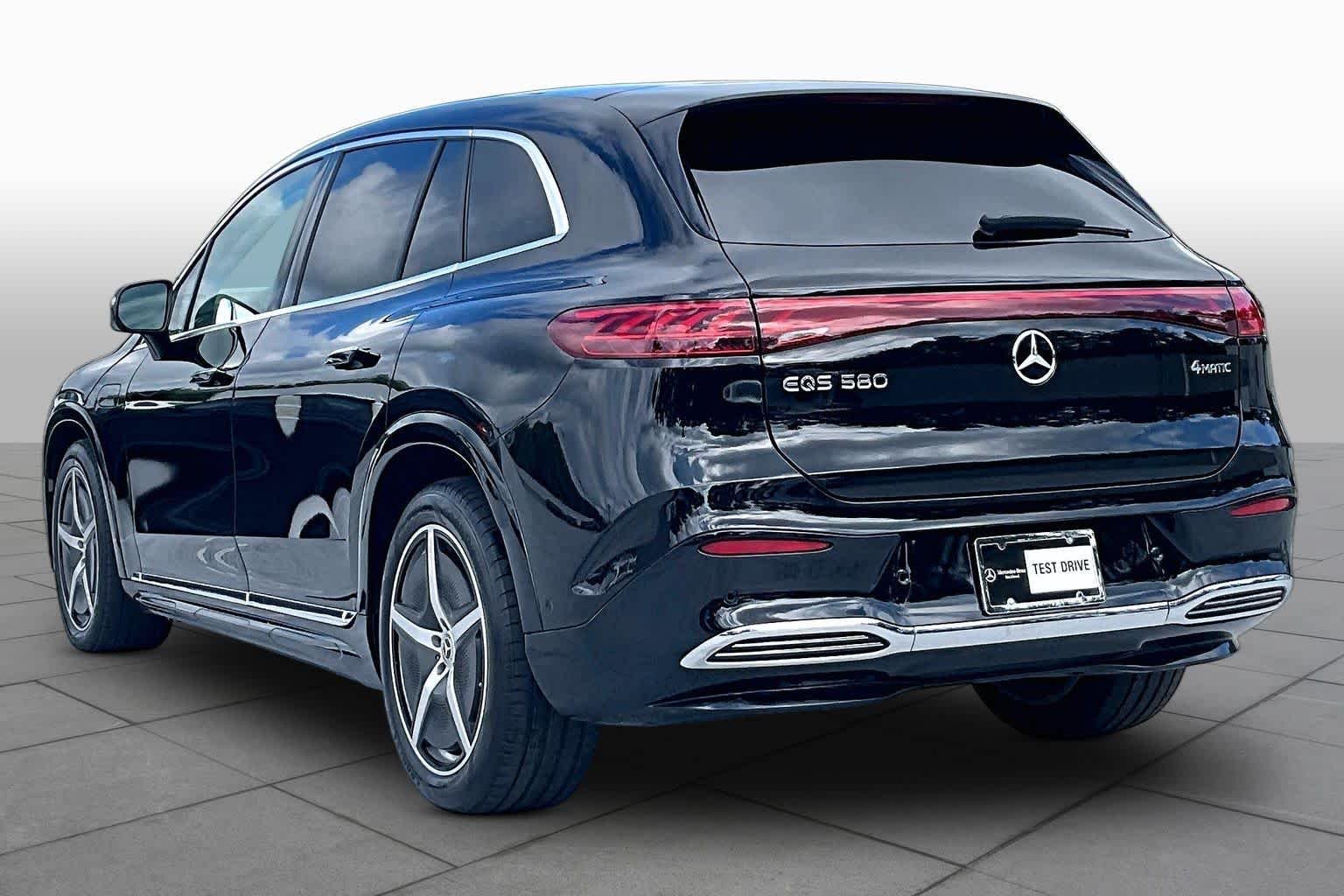 Used 2023 Obsidian Black Metallic Mercedes-Benz EQS 580 image 11