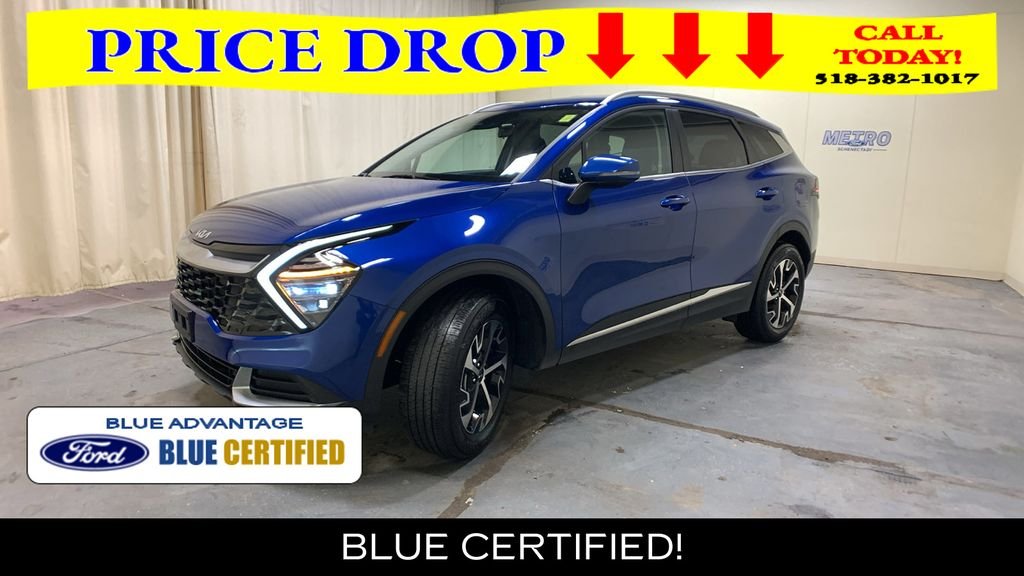 Certified Used 2025 Sapphire Blue Kia EX image 42