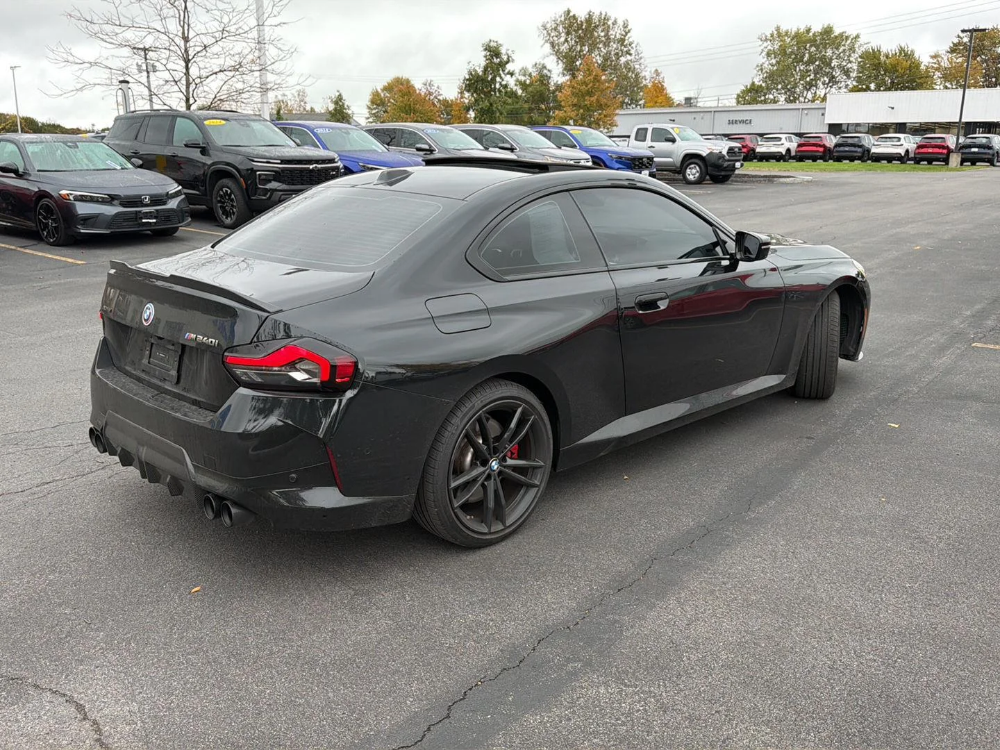 Used 2024 Black Sapphire Metallic BMW M240i xDrive image 7