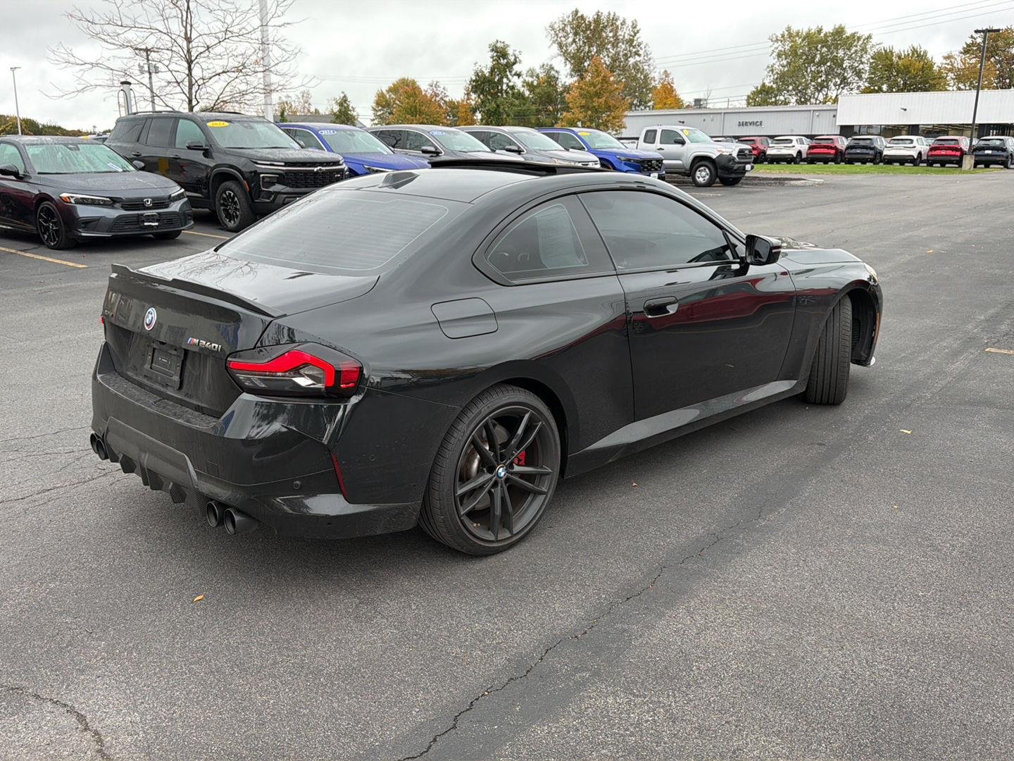 Used 2024 Black Sapphire Metallic BMW M240i xDrive image 7