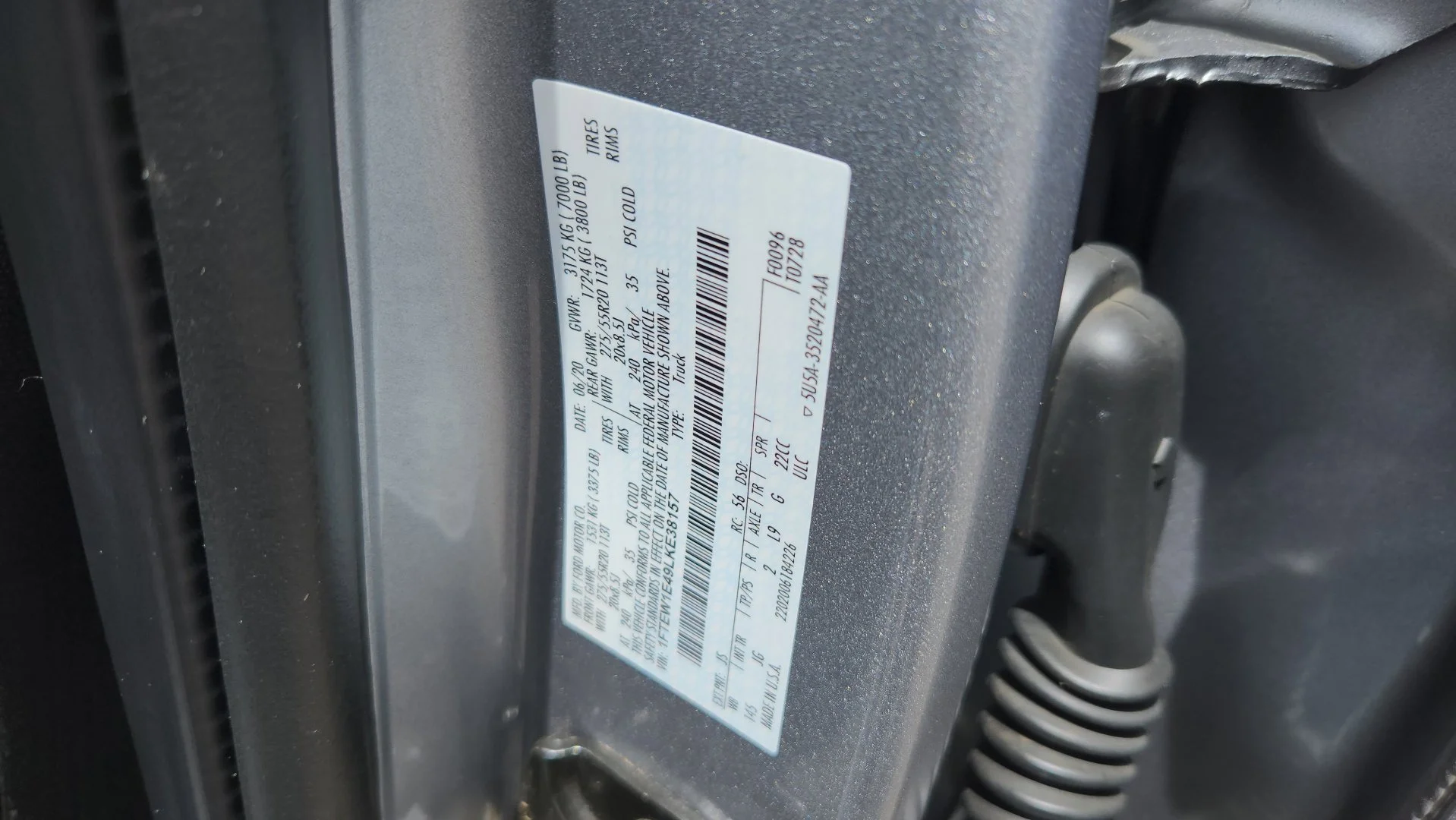 Used 2020 Silver Metallic Ford XL image 15