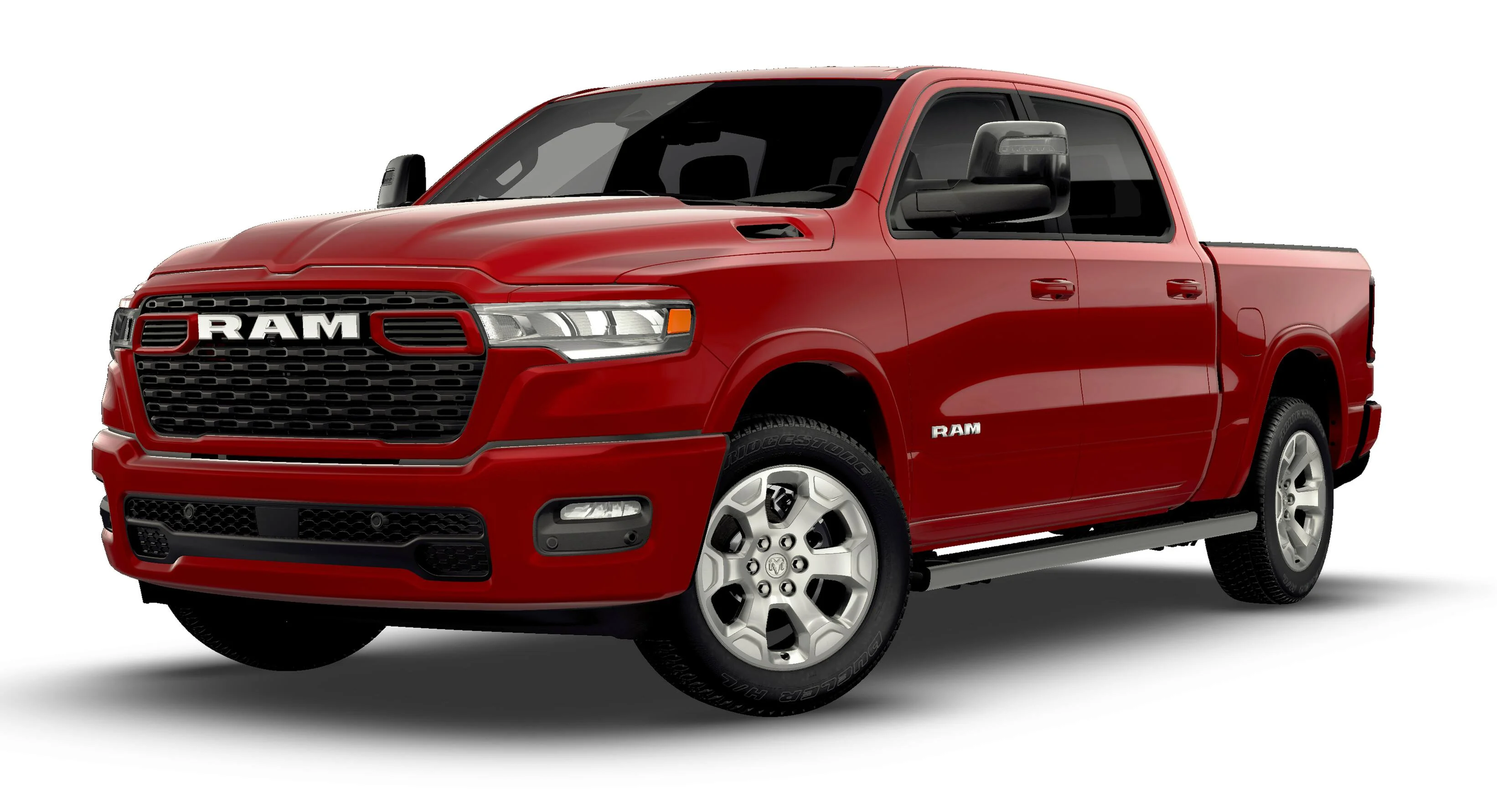 New 2026 Molten Red Pearl-Coat Exterior Paint RAM BIG HORN image 13