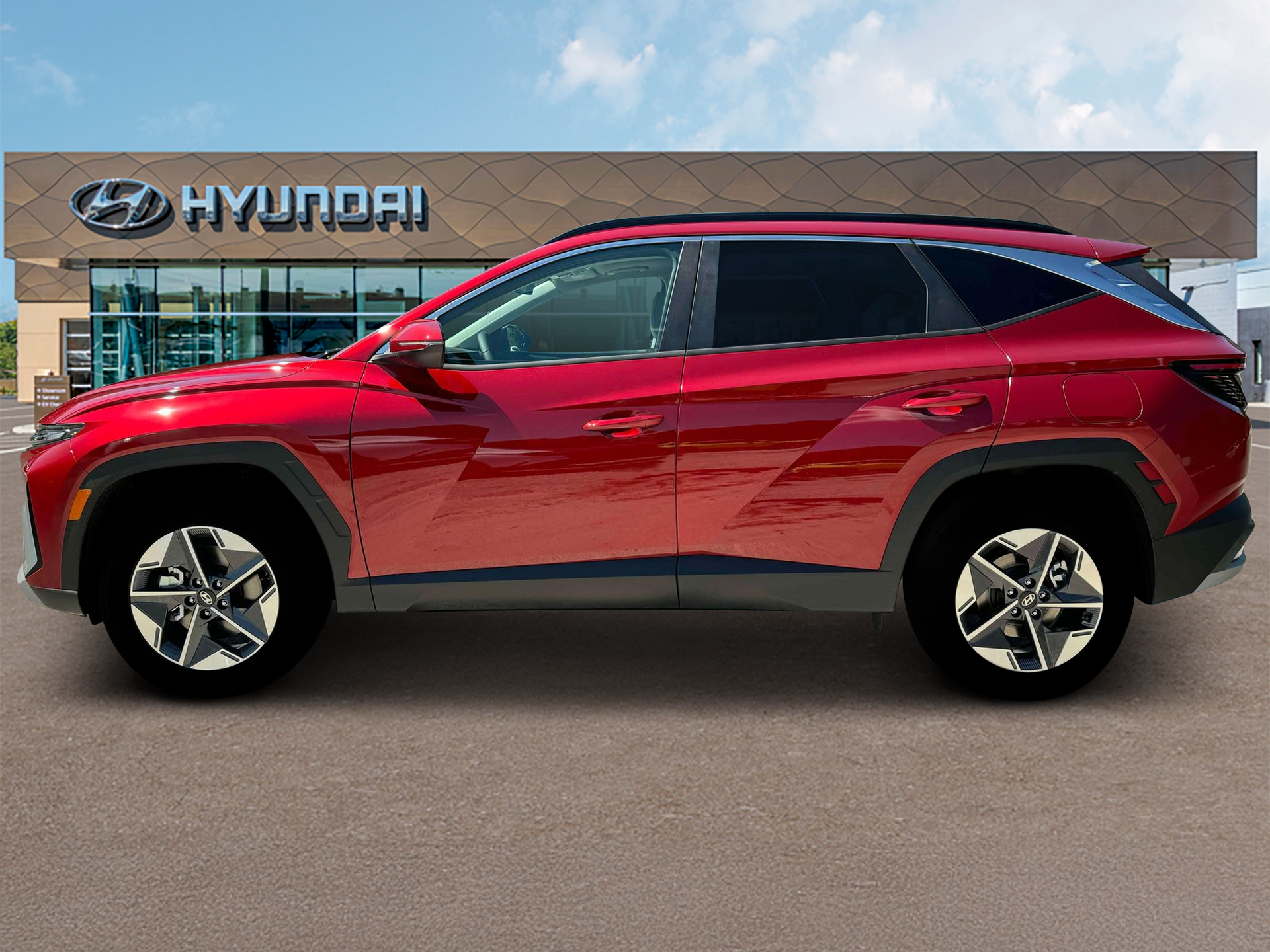 New 2025 Red Hyundai SEL Convenience image 3