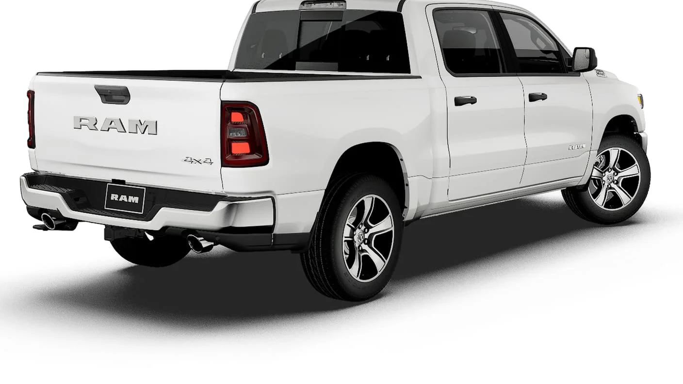 New 2027 Bright White Clear-Coat Exterior Paint RAM TRADESMAN image 2