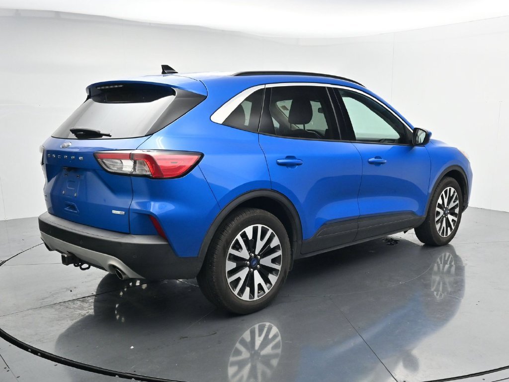 Used 2020 Blue Ford SEL image 8