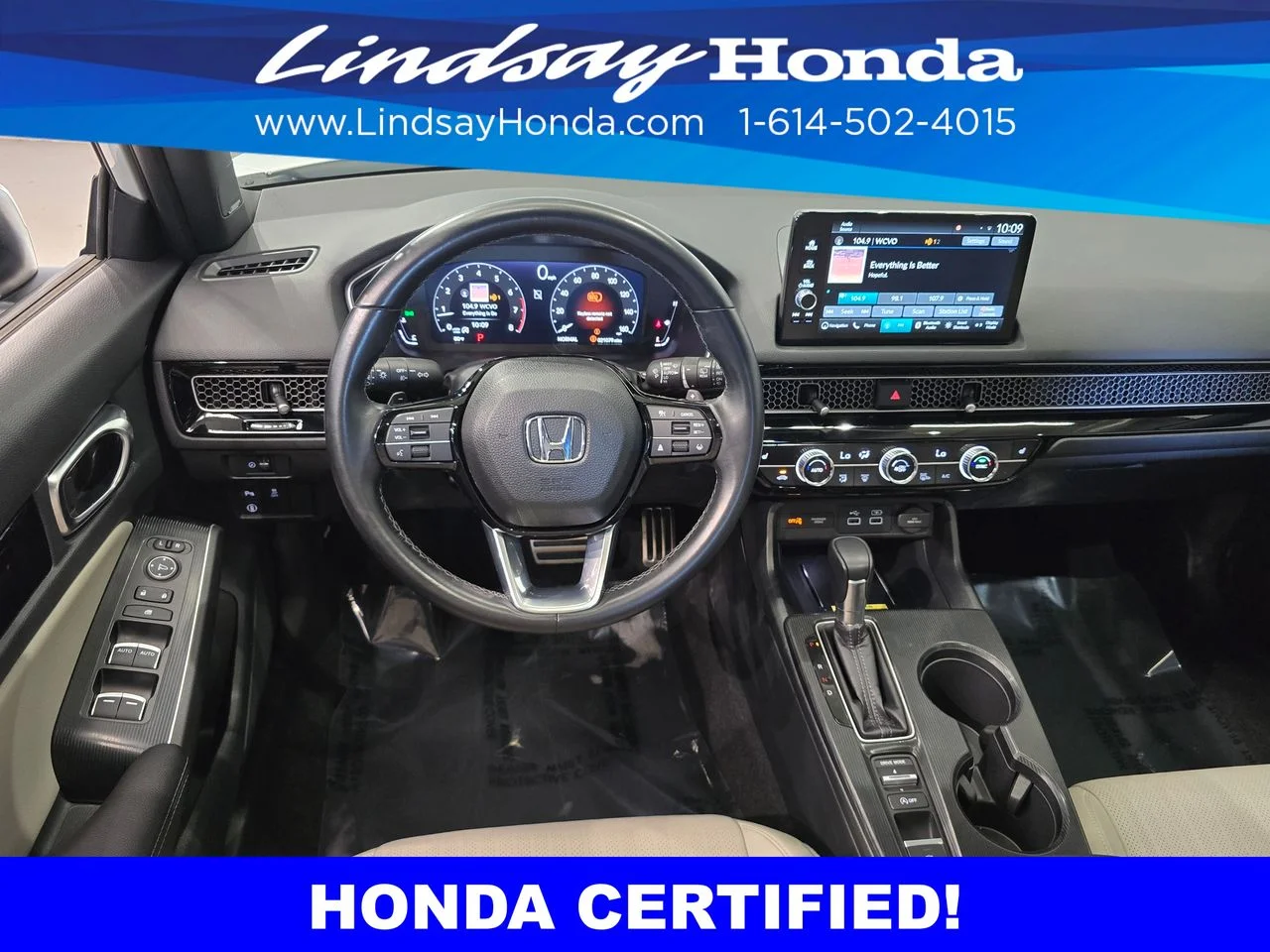 Certified Used 2023 Platinum White Pearl Honda Sport Touring image 13