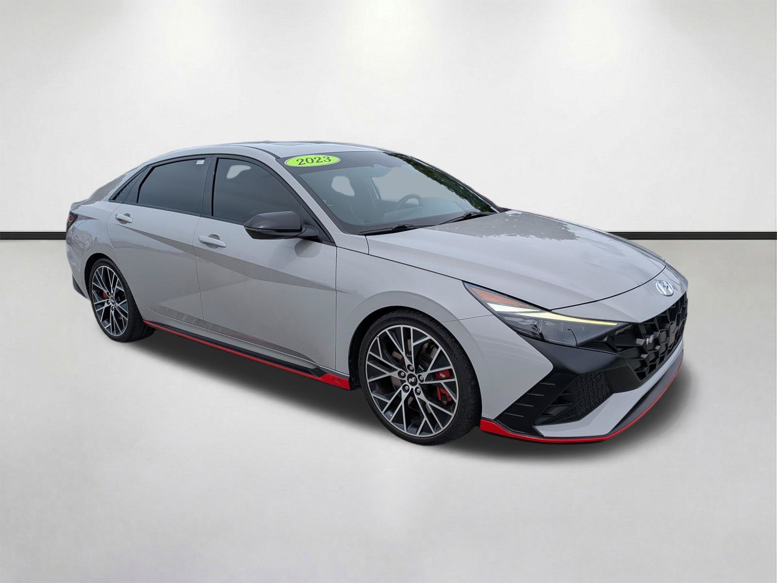 Used 2023 Cyber Gray Hyundai Base image 2