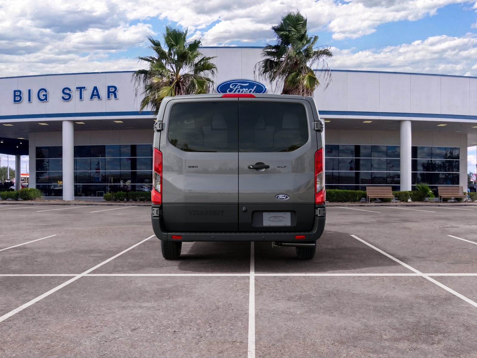New 2027 Carbonized Gray Metallic Ford XLT image 7
