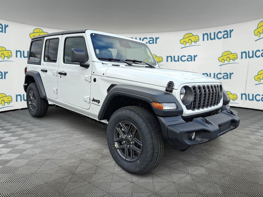 New 2026 Bright White Clearcoat Jeep Sport S image 1