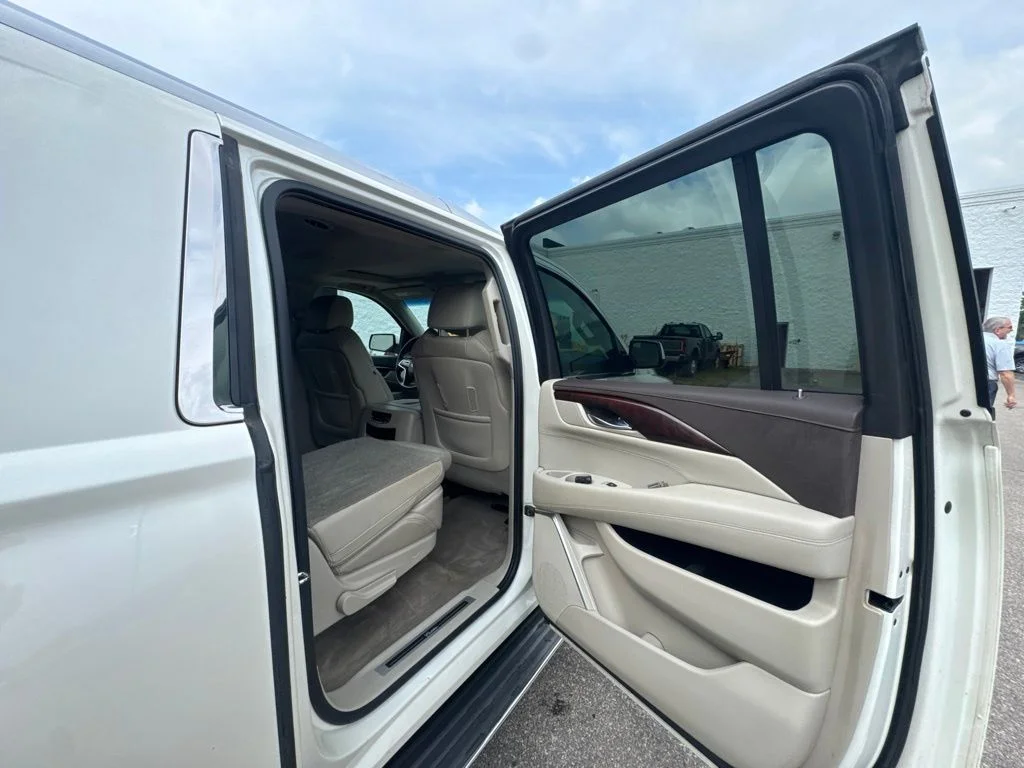 Used 2015 White Diamond Clearcoat Cadillac Luxury image 30
