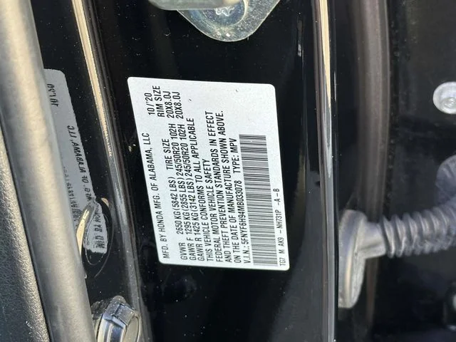 2021 Honda Pilot Touring - Photo 21
