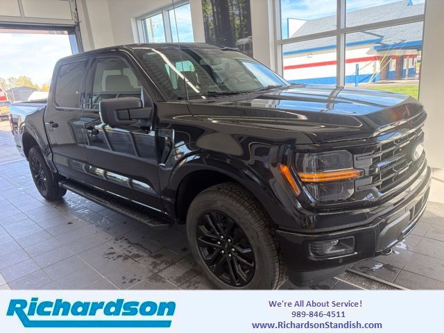 New 2026 Agate Black Metallic Ford XLT image 1