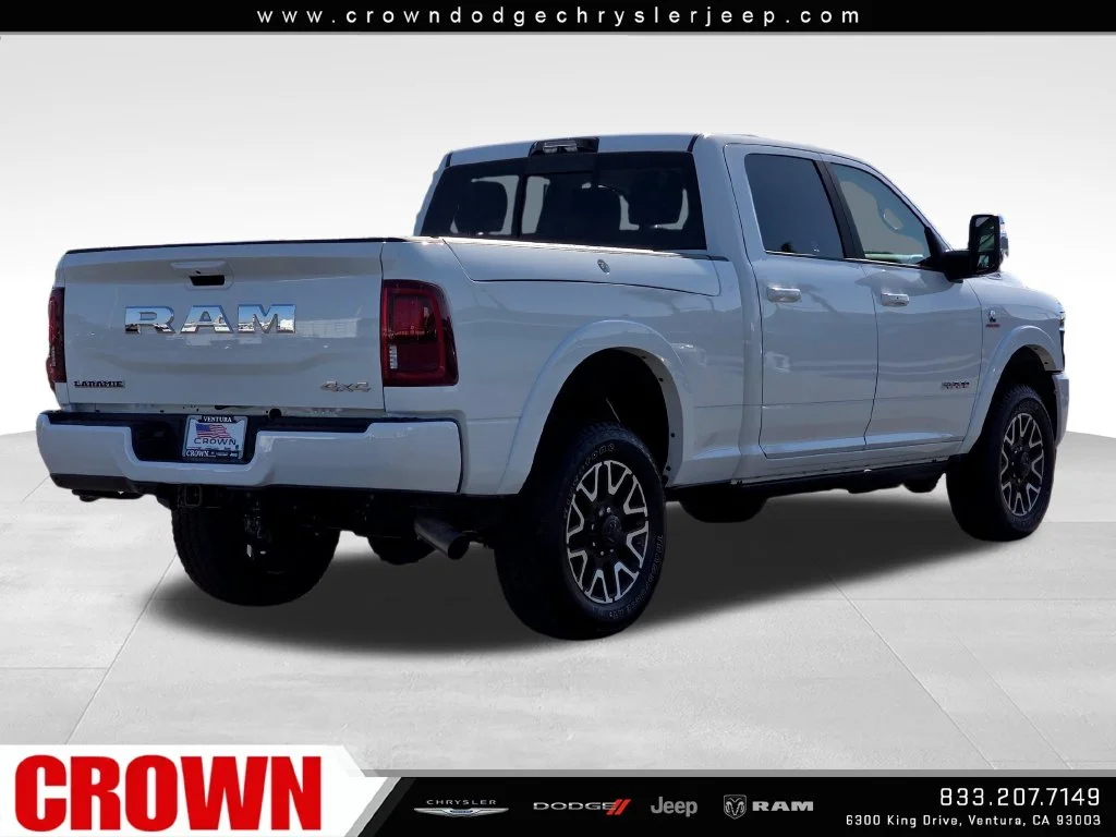 New 2027 Bright White Clear-Coat Exterior Paint RAM Laramie image 5