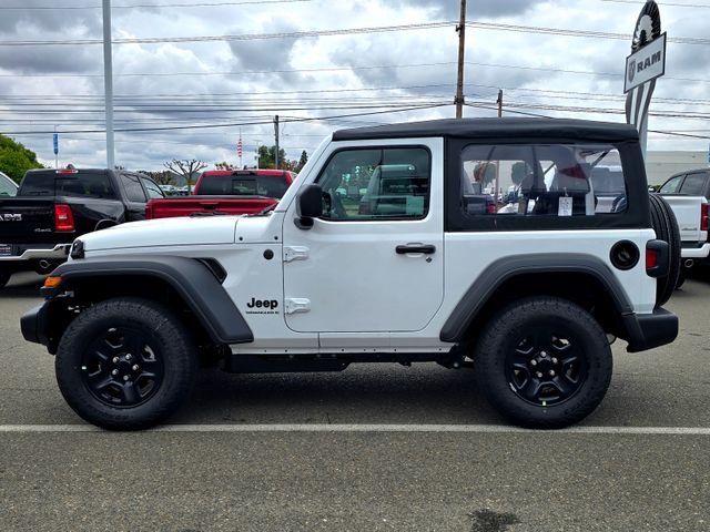 New 2026 Bright White Clear-Coat Exterior Paint Jeep Sport image 8