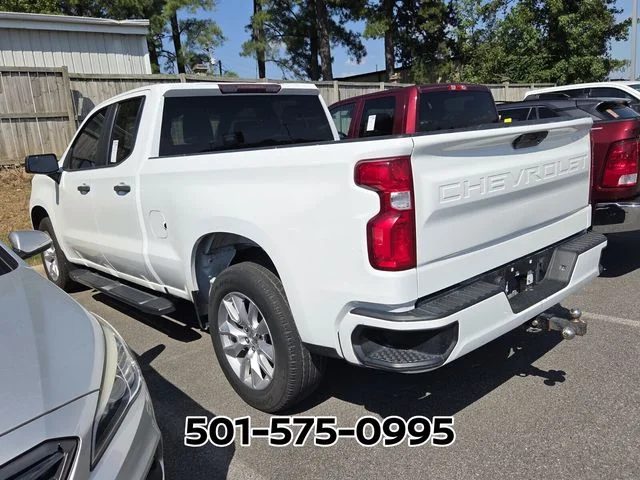 Used 2021 Chevrolet Silverado 1500 Custom with VIN 1GCRWBEKXMZ339944 for sale in Little Rock