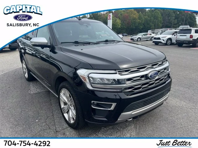Used 2023 Black Ford Platinum image 1