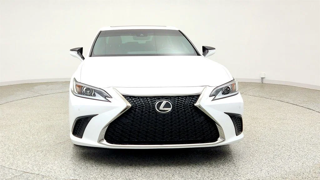 Used 2021 Ultra White Lexus ES 350 F SPORT w/ F SPORT Heated Leather Steering Wheel image 2