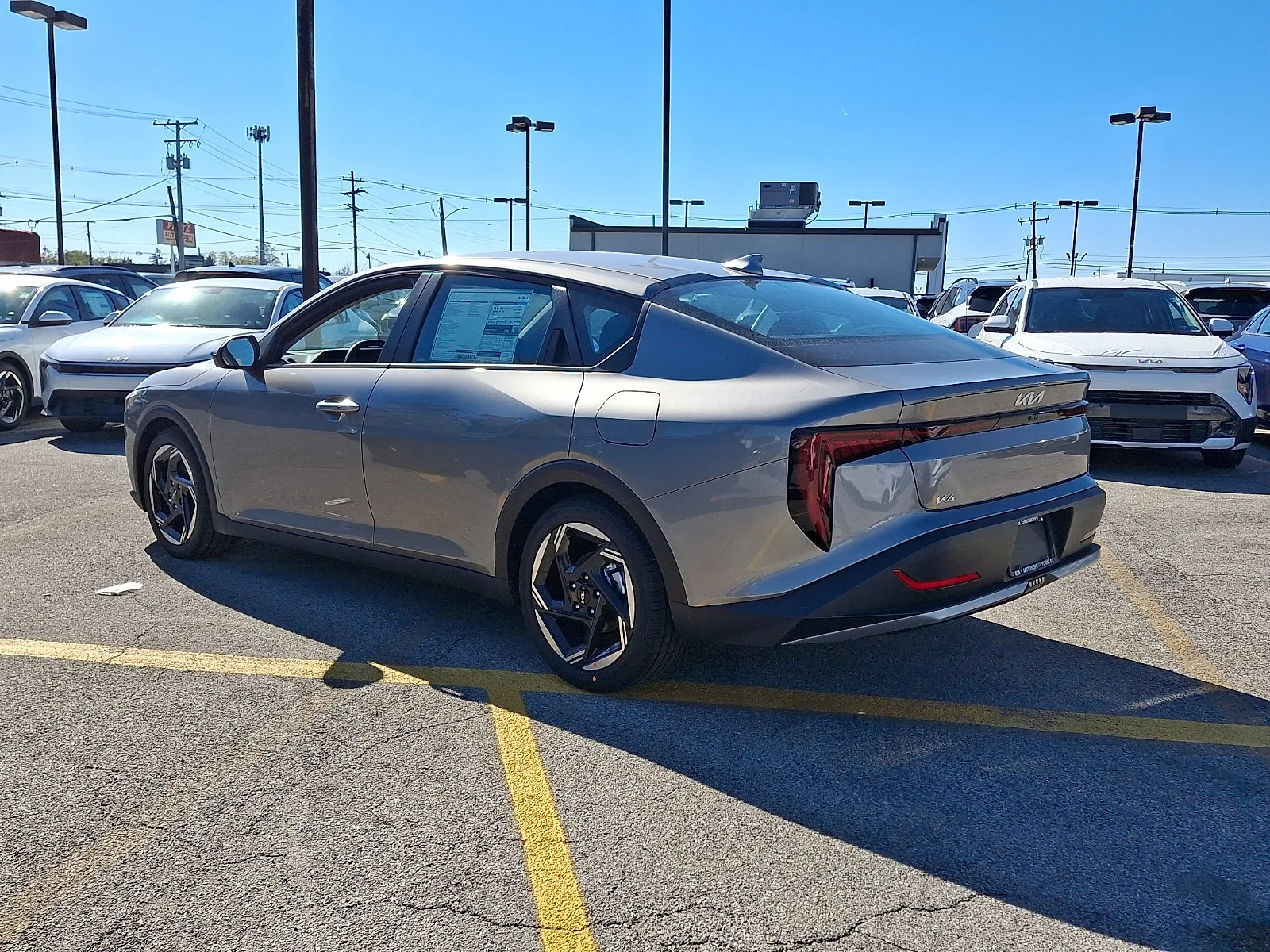 New 2026 Gray Kia EX image 4