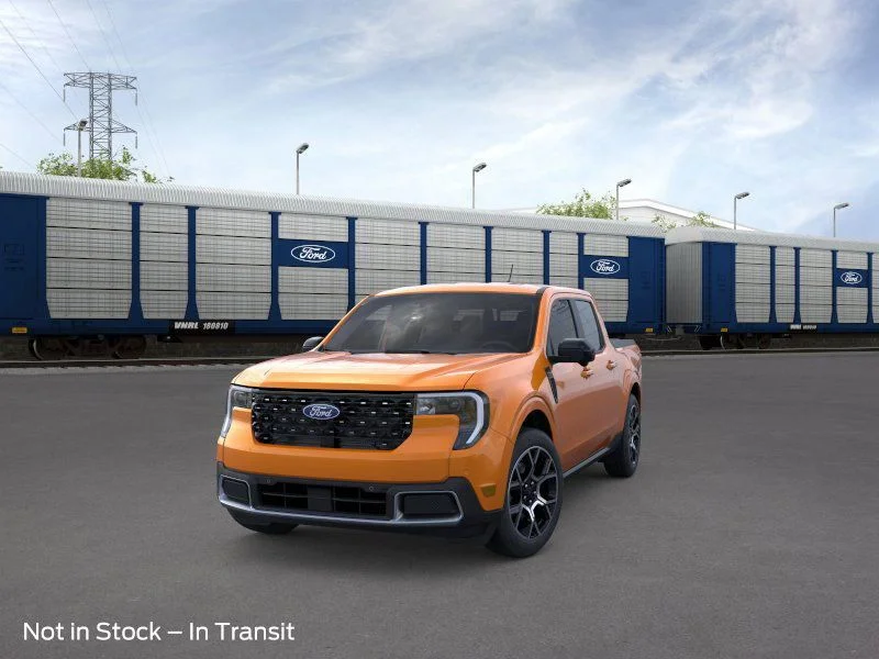 New 2026 Orange Fury Metallic Tri-Coat Ford Lariat image 2