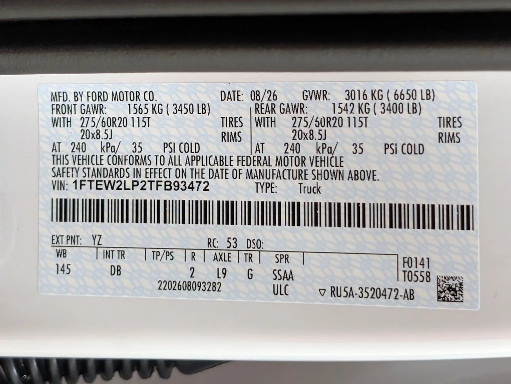 New 2026 Oxford White Ford STX® image 27