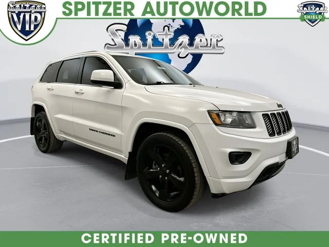 2015 Jeep Grand Cherokee 2015 Jeep Grand Cherokee Altitude 4D Sport Utility