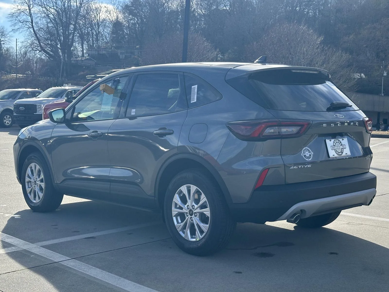 New 2026 Carbonized Gray Metallic Ford Active image 5
