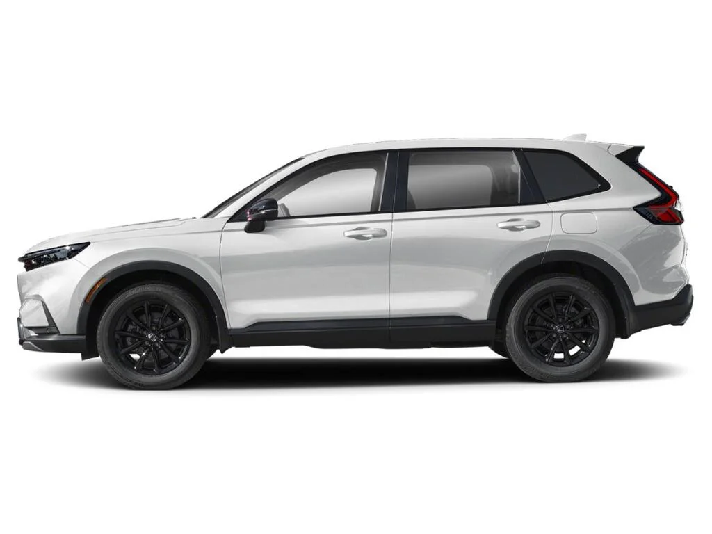 New 2026 Platinum White Pearl Honda EX-L HYBRID The CR-V at its absolute best. image 3