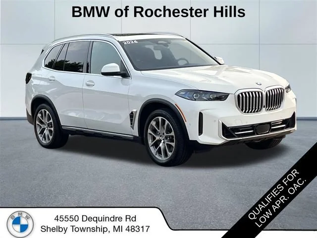 2026 BMW X5 xDrive40i