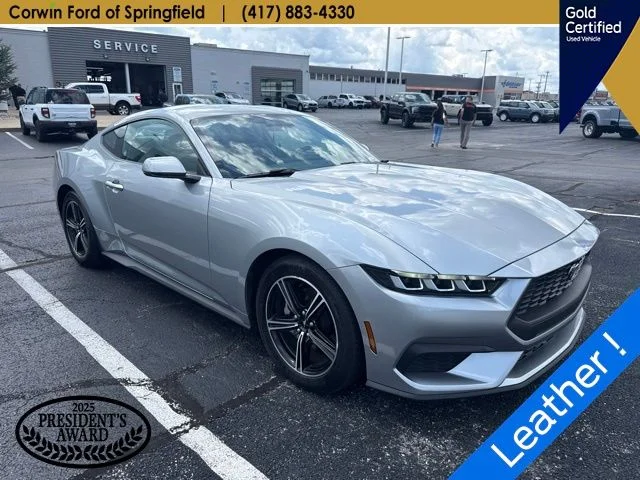 Certified Used 2024 Iconic Silver Metallic Ford EcoBoost Premium image 4