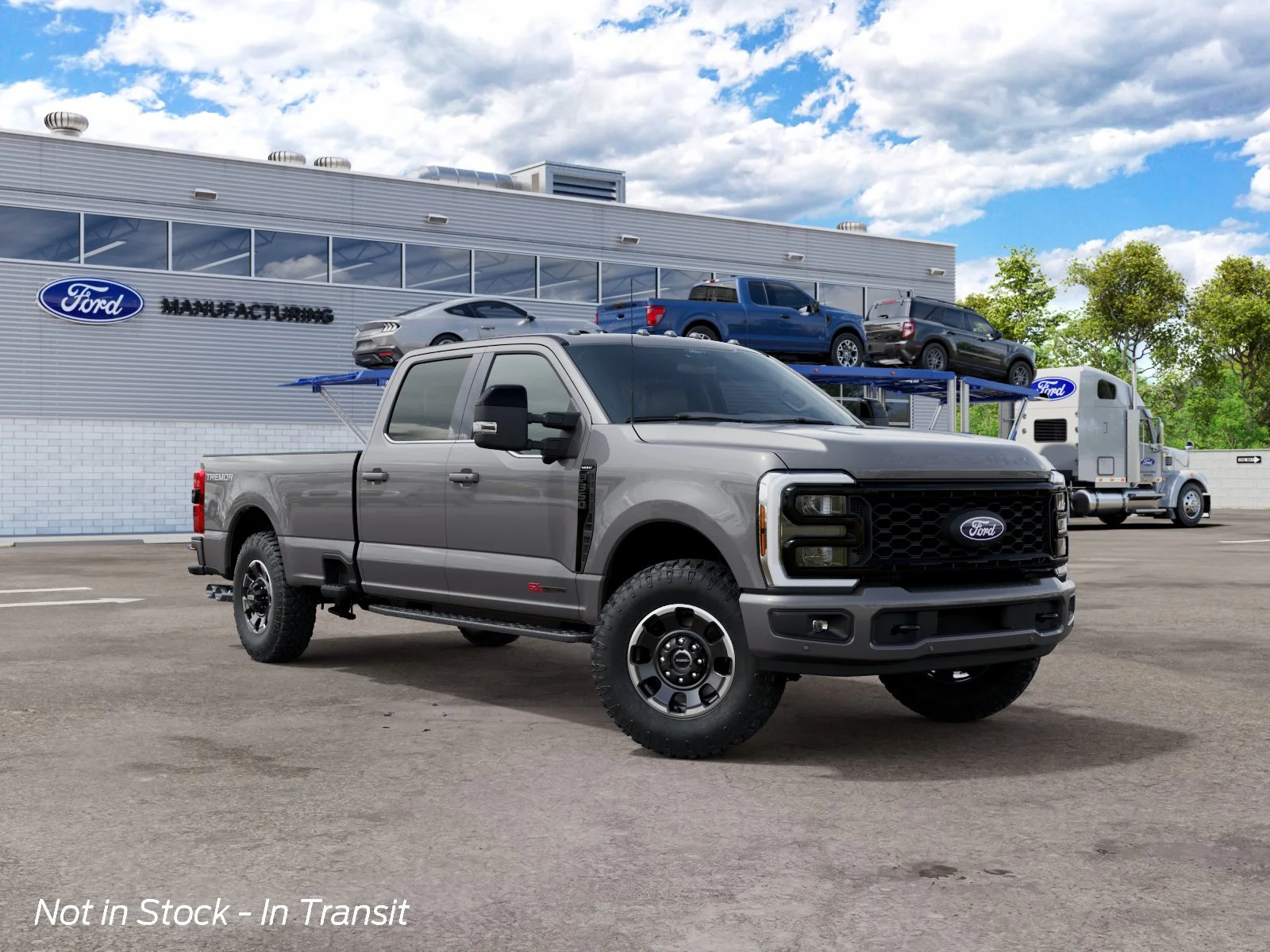 New 2027 Carbonized Gray Metallic Ford F-350® Lariat® image 4