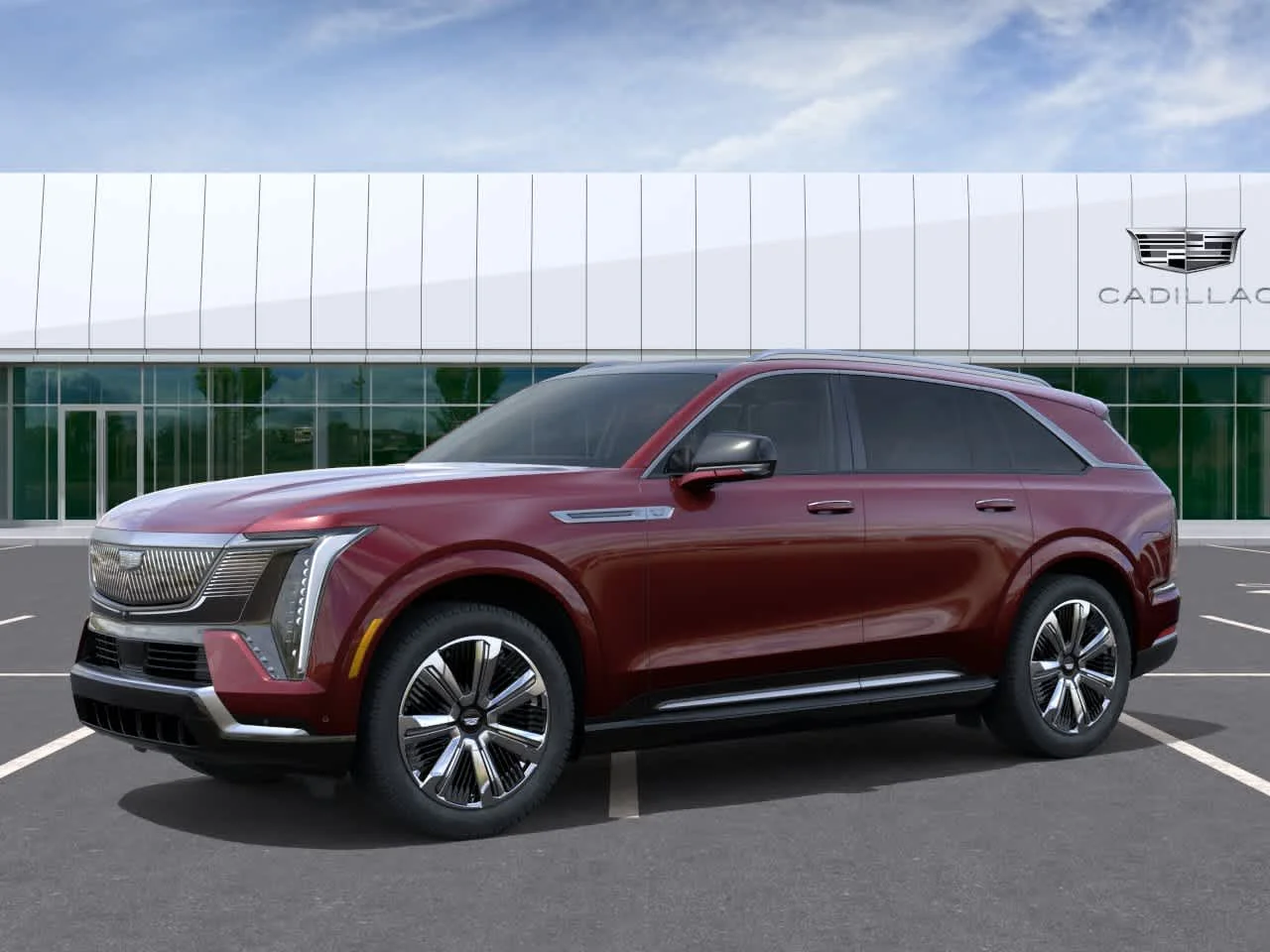 New 2026 Black Cherry Tintcoat Cadillac Luxury image 2
